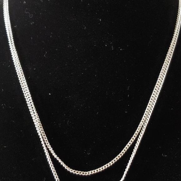 Necklace Two Chained Star Charm - Picture 4 of 6